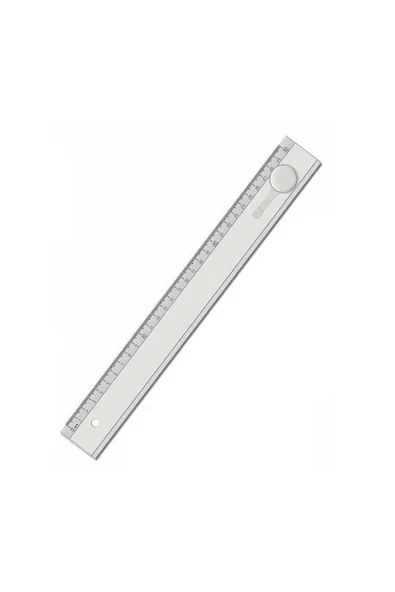 Ark Mercekli Geniş Büro Cetveli 30 Cm Kod:179 - Resim 2