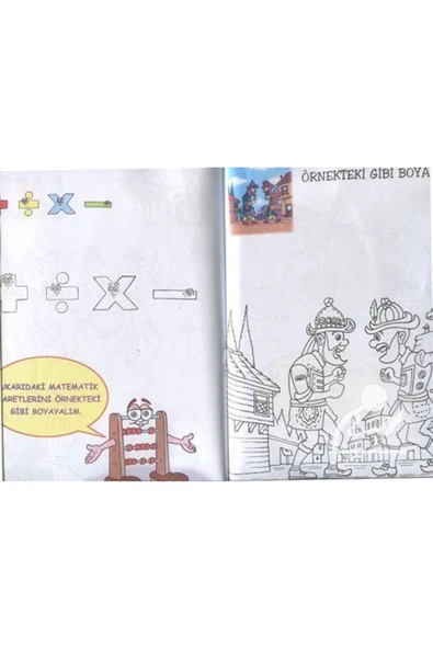 Ema Çocuk Bingo Boyama - Bulmaca (renkli Örnekli) - Resim 3