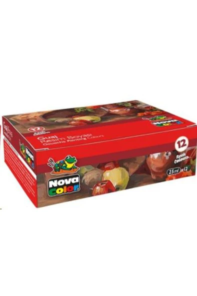 Nova Color Novacolor Guaj Boya Şişe 12 Li Tk Nc-461 ürün görseli 1