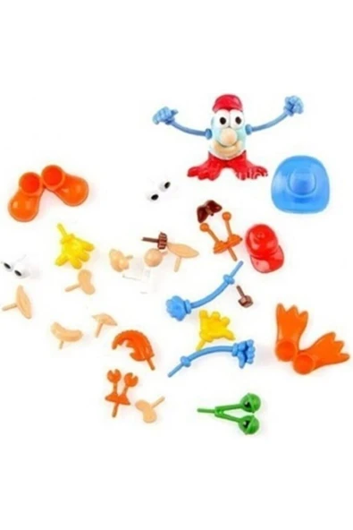 Bubu Oyun Hamuru Aksesuarı Vücut Parçaları 26 Parça ürün görseli