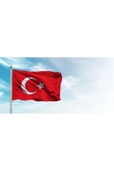 Alpaka 150x225 Cm Kumaş Türk Bayrağı - Oda Duvarını Boyut Olarak Boydan Kaplar - Resim 5