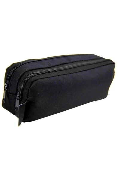 Brons Br-3101 Siyah Kalem Kutusu Çift Gözlü Kalemlik ürün görseli 1