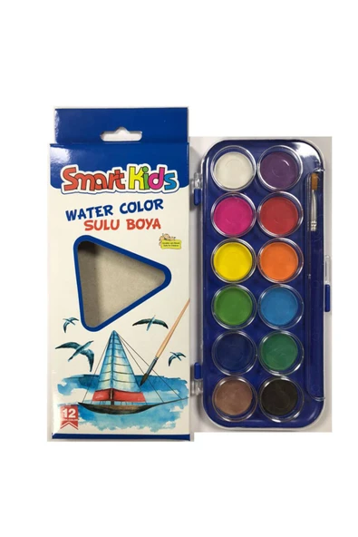 Smart Kids Globox 12 Renk Sulu Boya 3566 ürün görseli 1