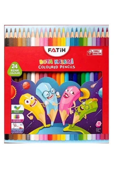 Fatih Tam Boy Kuru Boya 24 Renk ürün görseli