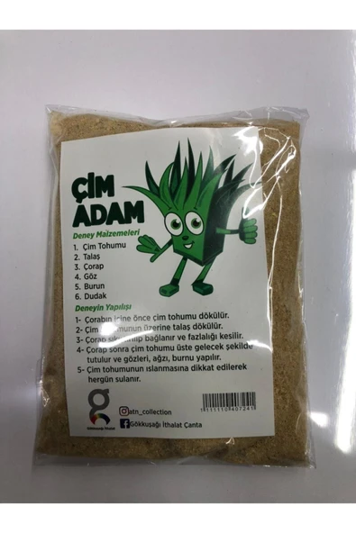 Gökkuşağı Yapım Seti Çim Adam 2 Adet - Resim 2