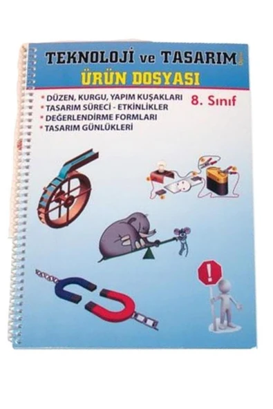Gülpaş Teknoloji Ve Tasım 8 Sınıf Ürün Dosyası (21*30) 72 Sayfa ürün görseli 1