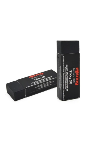 Rotring Tikky 20 Orjinal Büyük Boy Siyah Sınav Silgisi 1 Adet ürün görseli 1