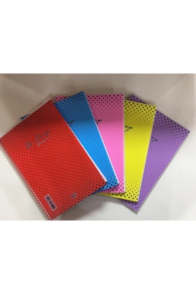 Elif Kırtasiye 72 Yaprak Spiralli Kareli Defter U-deep A4 Plastik Kapak Harita Metot