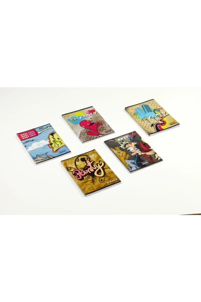 Mopak A5 Kaye Defter (dikişli) Karton Kapak Kareli 100 Yaprak Asorti Tekli (1 Adet) ürün görseli