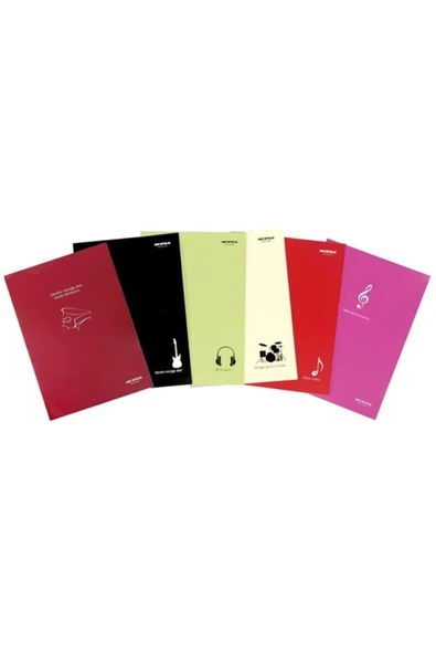 Mopak 20 Yaprak A4 Büyük Boy Müzik Defteri 2 Adet ürün görseli