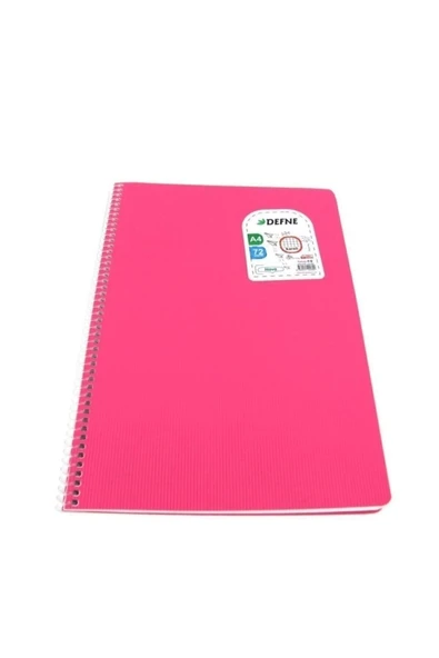 Daphne Defne Nova Spiralli Telli A-4 Defter 96 Yaprak Çizgili - Resim 7