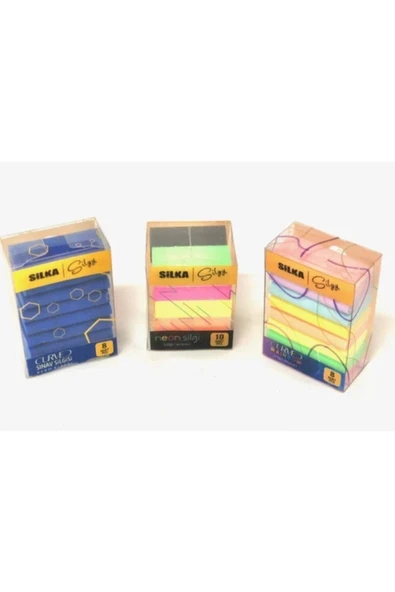Silkar Silka Silgi Seti 3'lü - Resim 3
