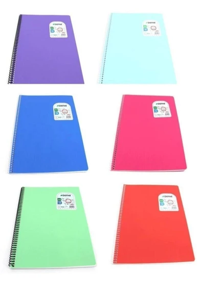 Daphne Defne Nova Spiralli Telli A-4 Defter 96 Yaprak Çizgili ürün görseli