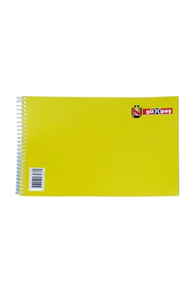 Gürpaş Sipralli Resim Defteri Karton Kapak 17x25 15yp ürün görseli