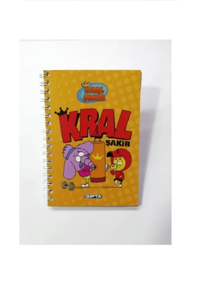 Gıpta .Gipta Not Defteri Kral Sakir A6 ürün görseli