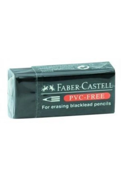 Faber Castell Pvc Free No:30 Küçük Boy Siyah Silgi 5 Li - Resim 2