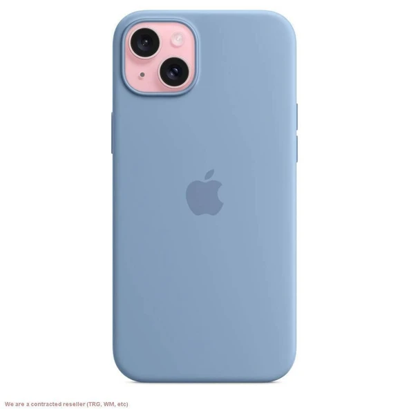 iPhone 15 Plus için MagSafe özellikli Silikon Kılıf - Resim 5