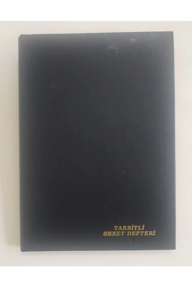 DEFTERSAN Taksitli Senet Defteri 20x28 Cm ürün görseli