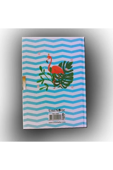 ÇINAR DEFTER Çınar Uni Note Kilitli Günlük & Hatıra Defteri Flamingo Cloud - Resim 3