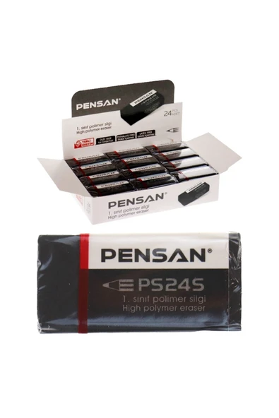 Pensan Silgi Siyah 24 Lü Pss-24s - 1