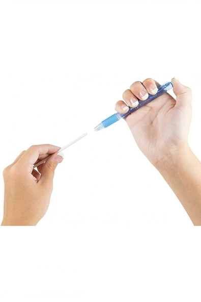 Tombow Mono Knock 3.8mm Kalem Silgi Şeffaf Mavi - 2