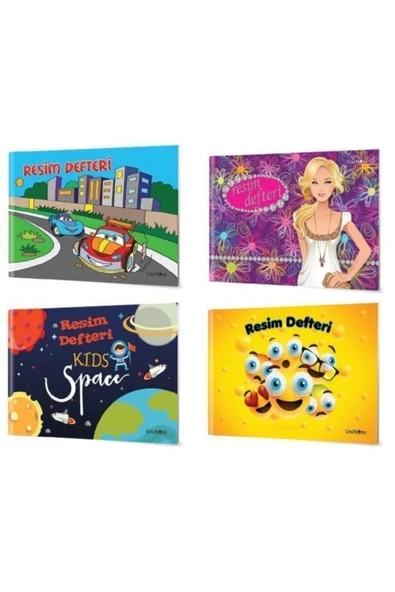 ÇINAR DEFTER 40 Yaprak A4 Büyük Boy Resim Defteri 3 Adet - Resim 2