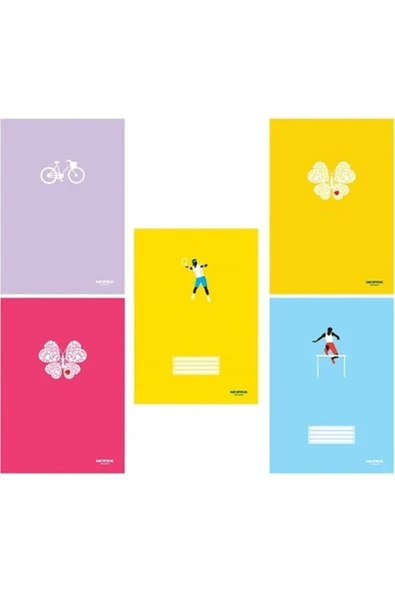 Mopak A5 Kareli 80 Yaprak Karton Kapak ürün görseli