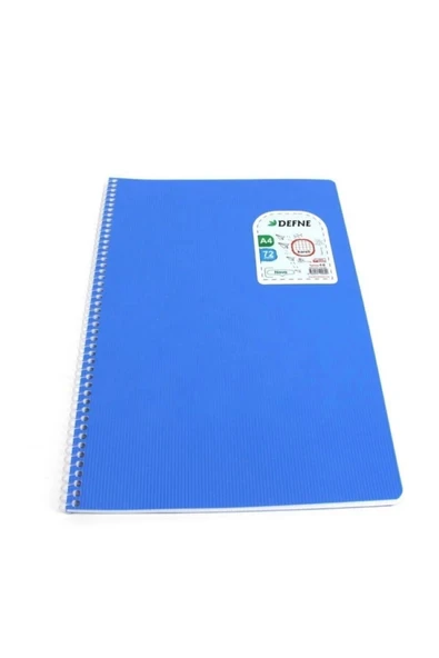 Daphne Defne Nova Spiralli Telli A-4 Defter 96 Yaprak Çizgili - Resim 5