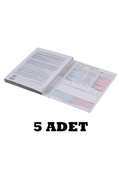 Gülpaş 219 Kaza Tespit Tutanağı 219 5'li ürün görseli 1