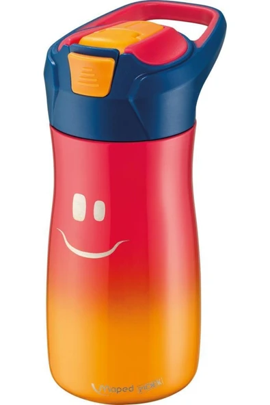Maped Matara Picnik 580 Ml Çelik Gülen Yüz 2 Li Set Pembe - 4