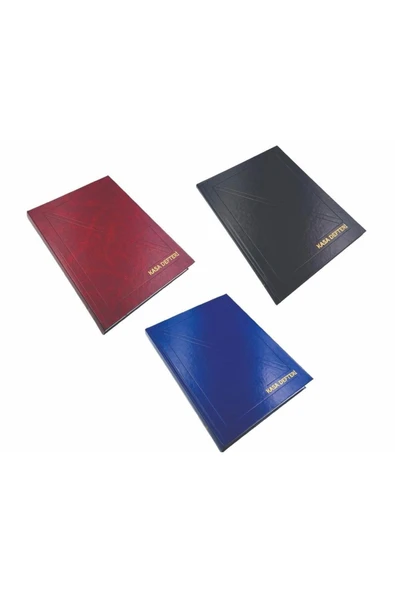 Gürpaş Cilt Bezi Kapaklı 17*24 Kasa Defteri 160 Yaprak ürün görseli