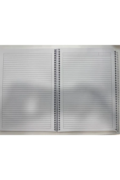 Tigra A4 80 Yaprak Çizgili Spiralli Pp Kapak Harita Metod Defter 2 Adet - 2