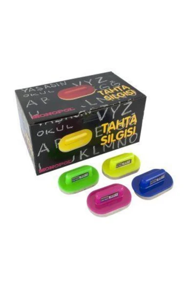 Monopol Tahta Silgisi - Yıldızlar Plastik Saplı Tahta Silgisi T.s ürün görseli 1