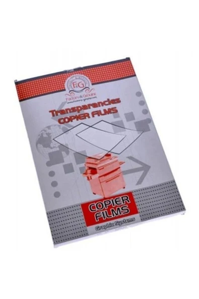 Factory Genuine - Fotokopi Asetatı A4 100 Mikron 100'lü Kutu ürün görseli 1