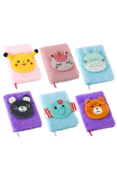 Mikro Peluş Hatıra Defter - Resim 2