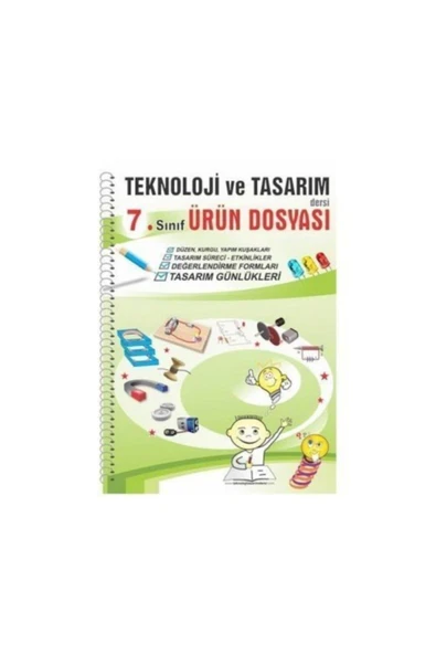 Gülpaş Teknoloji Ve Tasım 7 Sınıf Ürün Dosyası (21*30) 80 Sayfa ürün görseli 1