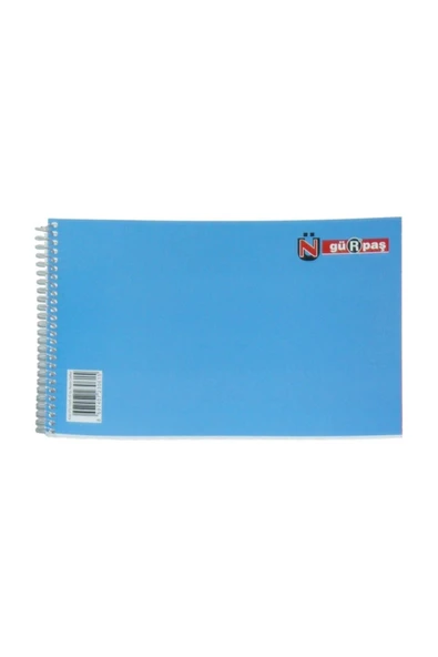 Gürpaş Sipralli Resim Defteri Karton Kapak 17x25 15yp ürün görseli