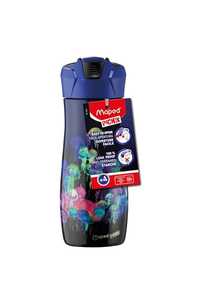 Maped Picnik Deep Sea Çelik Matara 580 ml (871399) - 1