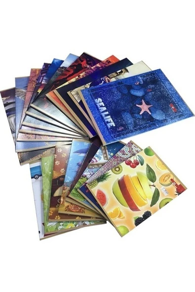 Komeks 60 Yaprak Kareli A5 Okul Defteri 3 Lü Paket