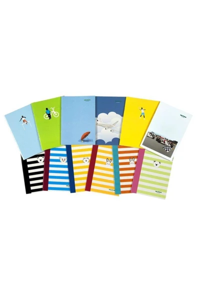 Mopak 60 Yaprak Çizgili A5 Lise Okul Defteri ürün görseli