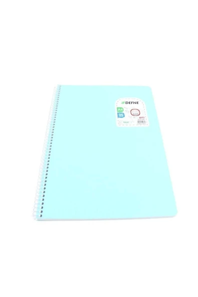 Daphne Defne Nova Spiralli Telli A-4 Defter 96 Yaprak Çizgili - Resim 8