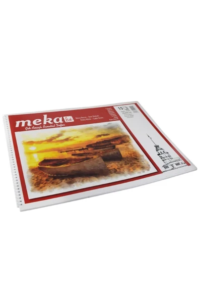 Güntem Meka 35*50 320 Gr. Sanat Defteri Telli ürün görseli 1