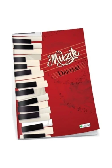 ÇINAR DEFTER Çınar 22000 Büyük Müzik Defteri - 20 Yaprak Karton Kapak - Resim 2