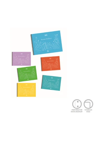 Gıpta PLASTİK KAPAK RESİM DEFTER 35X50 25 YAPRAK ürün görseli