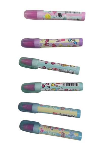 Mikro 6 adet roket silgi (yumurtlayan silgi) - Resim 2