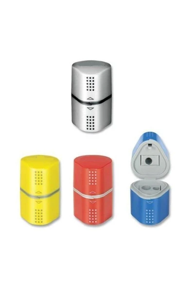 TRİX Class Üçgen Kalemtraş Iki Hazmeli Büyük Boy - 1 Adet ürün görseli 1