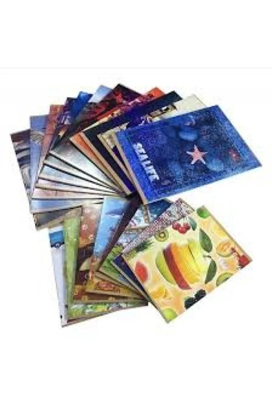 Komeks (2 ADET) A5 Çizgili 40 Yaprak Küçük Defter - 1