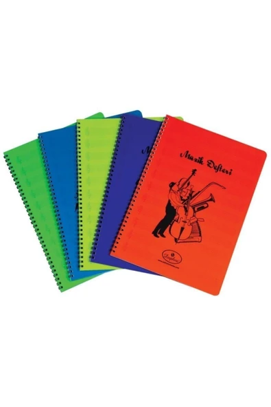 Defne Müzik Defter Spiralli 40 Yaprak ürün görseli