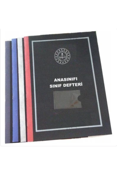 Gülpaş Anasınıfı Sınıf Defteri Plastik Kapak Karma Renkler. ürün görseli 1