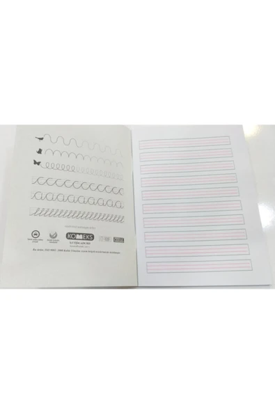 Komeks A5 Karton Kapak 40 Yp Güzel Yazı Defteri, 3 Adet T.d - Resim 2